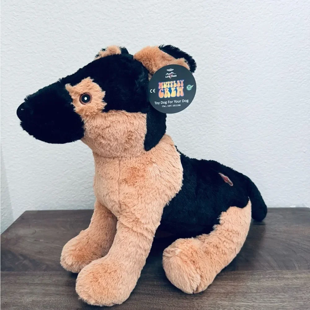 Plush Large German Shepherd Stuffed Animal Dog Toy